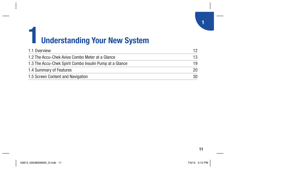 Understanding your new system | Accu-Chek Aviva Combo User Manual | Page 13 / 282
