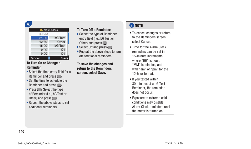 Accu-Chek Aviva Combo User Manual | Page 142 / 282