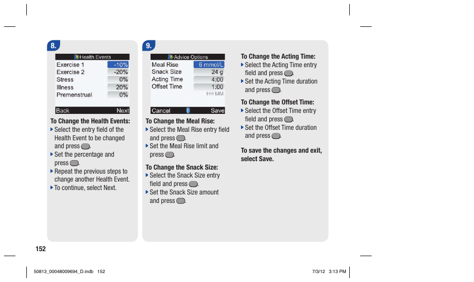 Accu-Chek Aviva Combo User Manual | Page 154 / 282