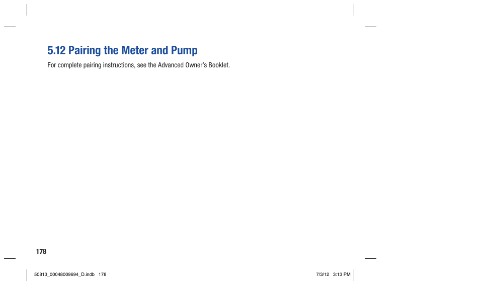 12 pairing the meter and pump | Accu-Chek Aviva Combo User Manual | Page 180 / 282