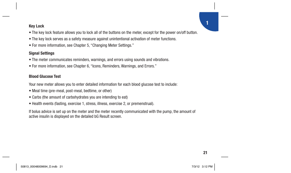 Accu-Chek Aviva Combo User Manual | Page 23 / 282