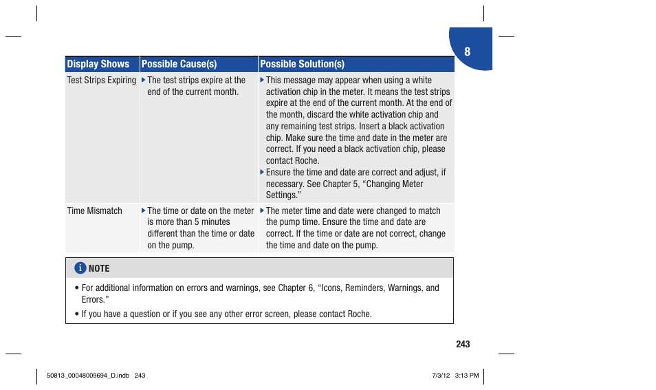 Accu-Chek Aviva Combo User Manual | Page 245 / 282