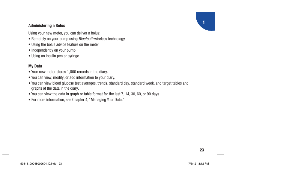 Accu-Chek Aviva Combo User Manual | Page 25 / 282