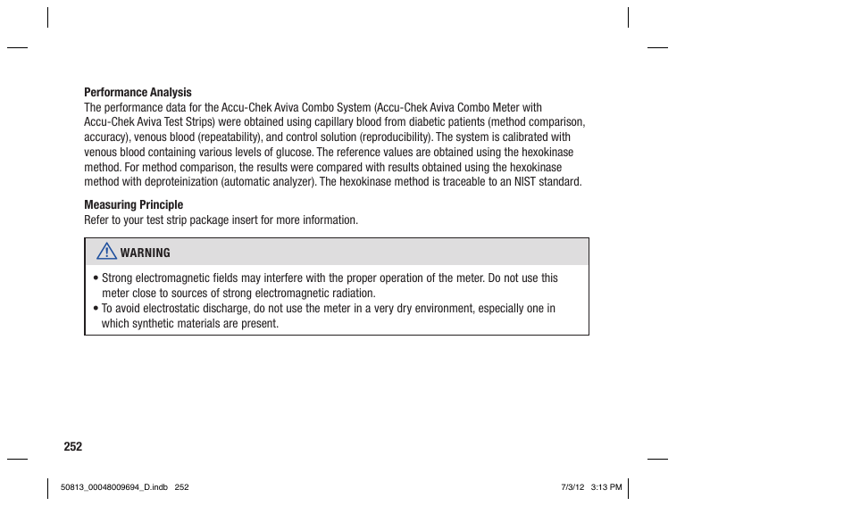 Accu-Chek Aviva Combo User Manual | Page 254 / 282