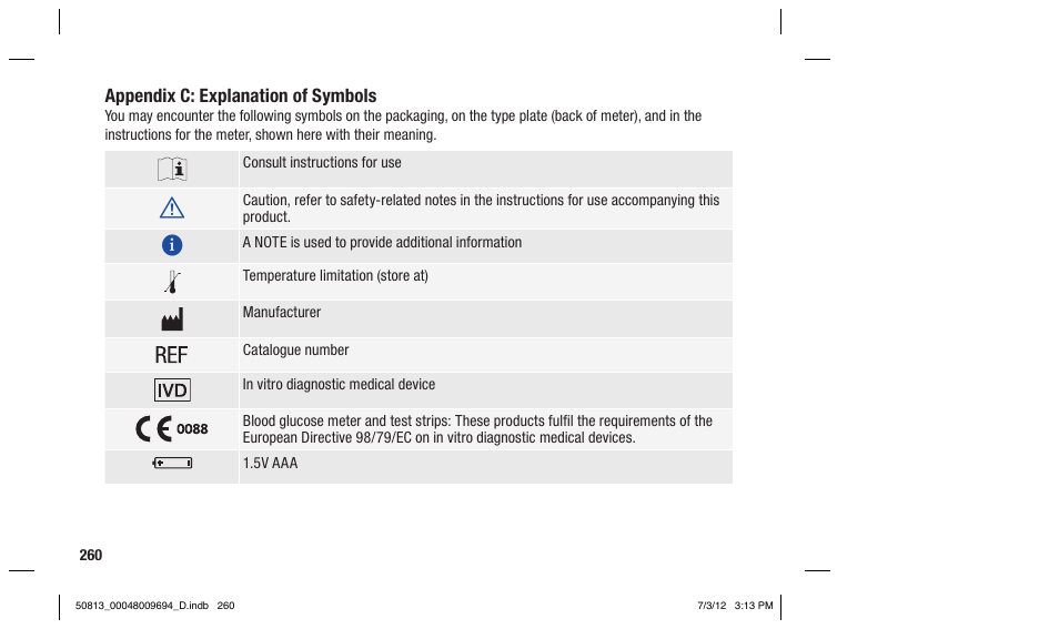 Accu-Chek Aviva Combo User Manual | Page 262 / 282