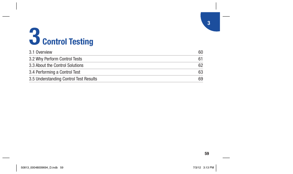 Control testing | Accu-Chek Aviva Combo User Manual | Page 61 / 282