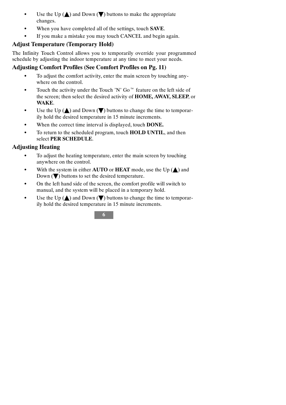 Carrier Infinity SYSTXCCITC01-A User Manual | Page 12 / 68