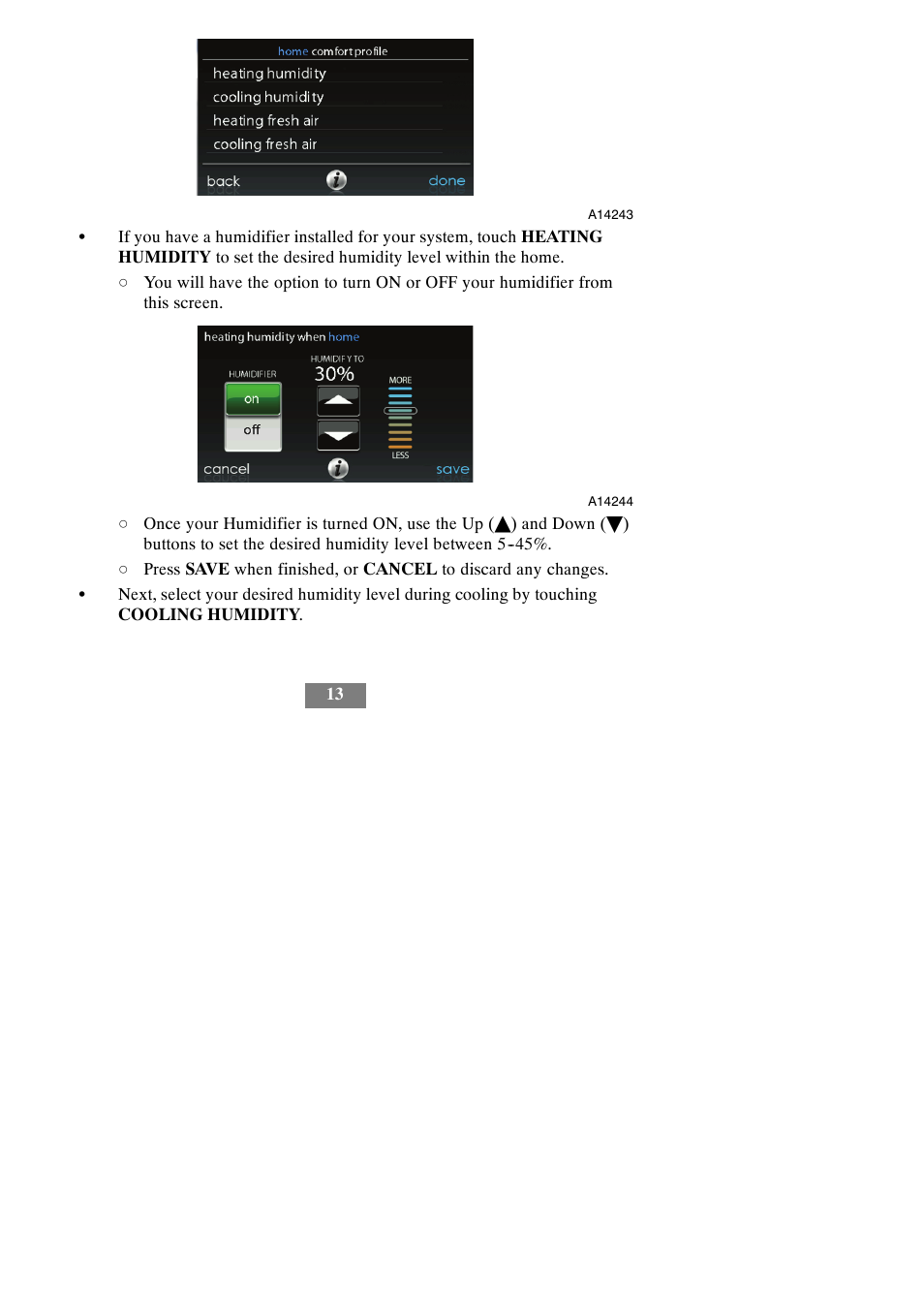 Carrier Infinity SYSTXCCITC01-A User Manual | Page 19 / 68