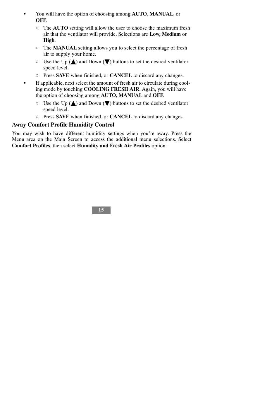 Carrier Infinity SYSTXCCITC01-A User Manual | Page 21 / 68