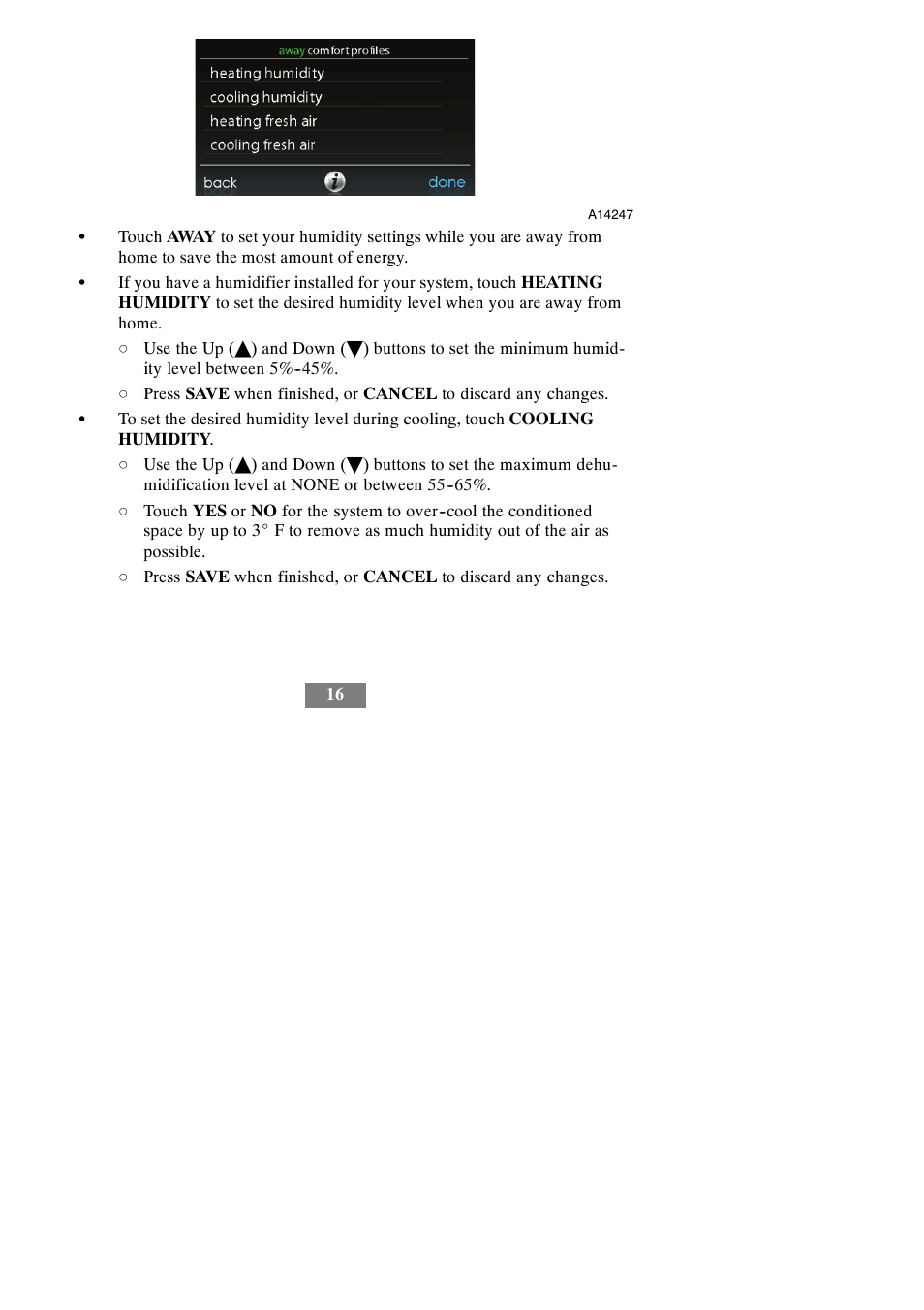 Carrier Infinity SYSTXCCITC01-A User Manual | Page 22 / 68