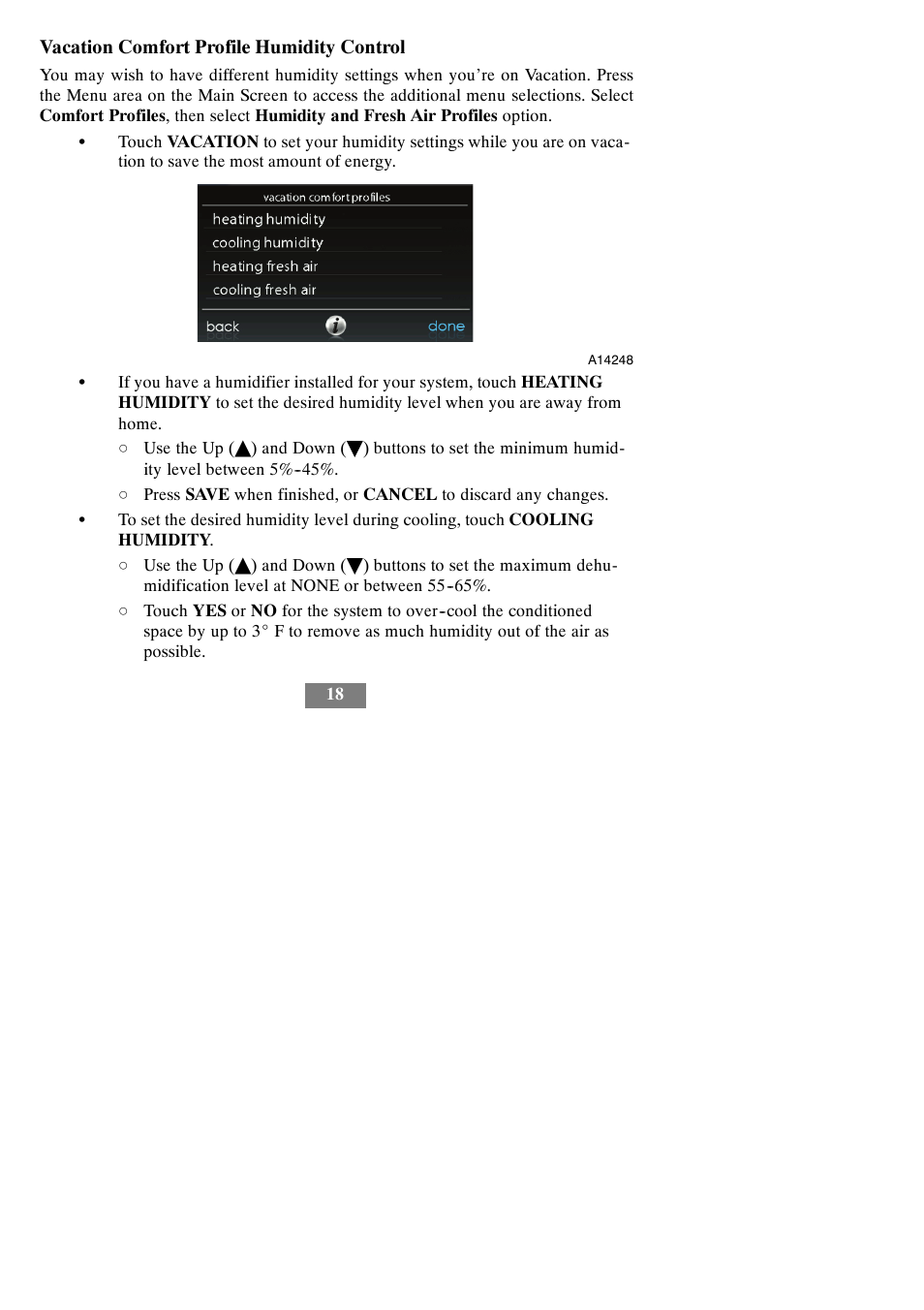 Carrier Infinity SYSTXCCITC01-A User Manual | Page 24 / 68