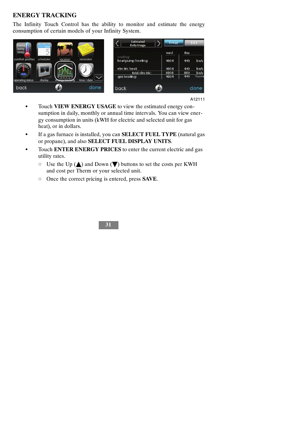 Carrier Infinity SYSTXCCITC01-A User Manual | Page 37 / 68