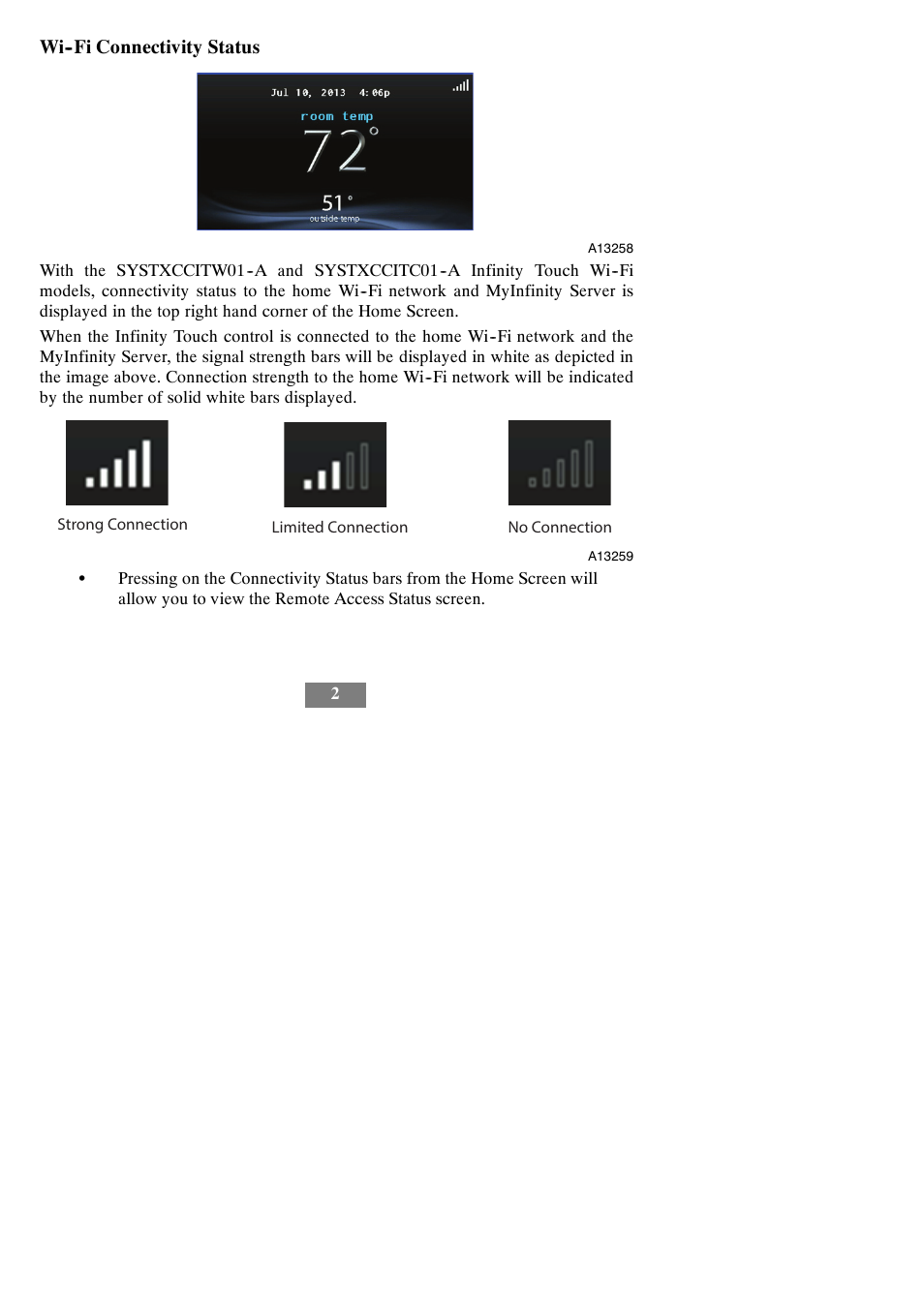 Carrier Infinity SYSTXCCITC01-A User Manual | Page 8 / 68
