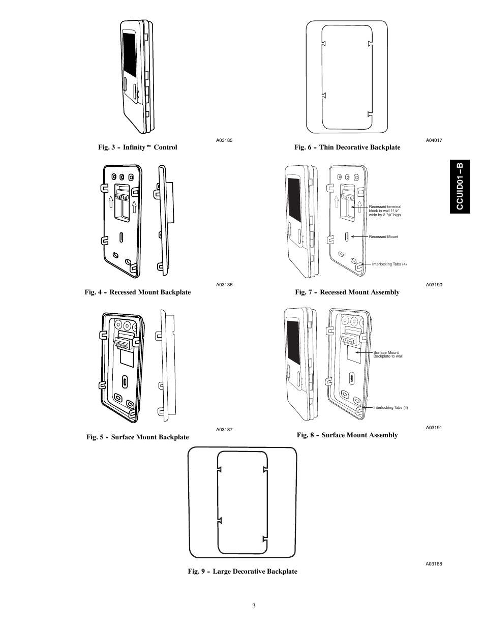 Ccui d 01 -- b | Carrier Infinity SYSTXCCUID01- B  User Manual | Page 3 / 16