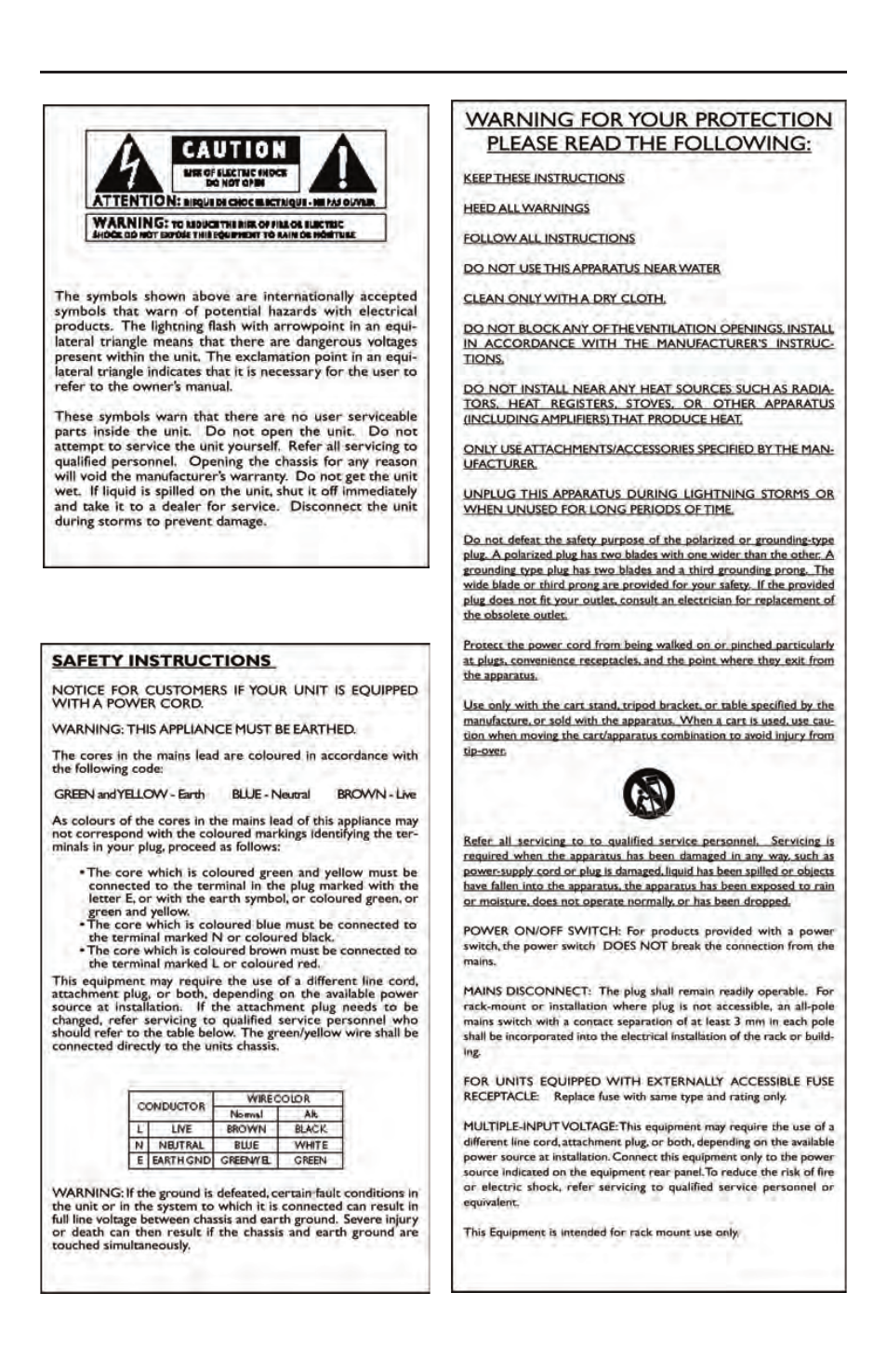 Lexicon MX200 User Manual | Page 2 / 48