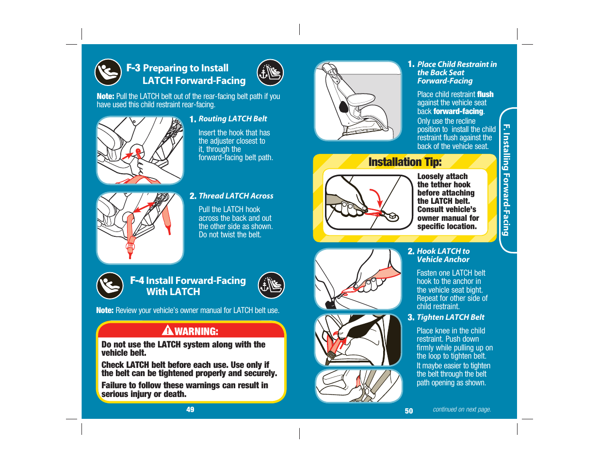 Installation tip | Safety 1st Alpha Omega Elite User Manual | Page 26 / 32