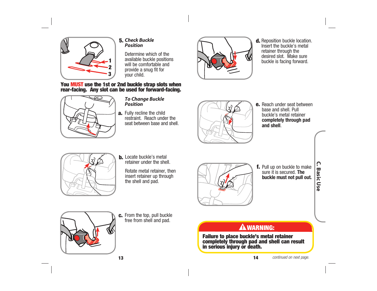 Safety 1st Alpha Omega Elite User Manual | Page 8 / 32