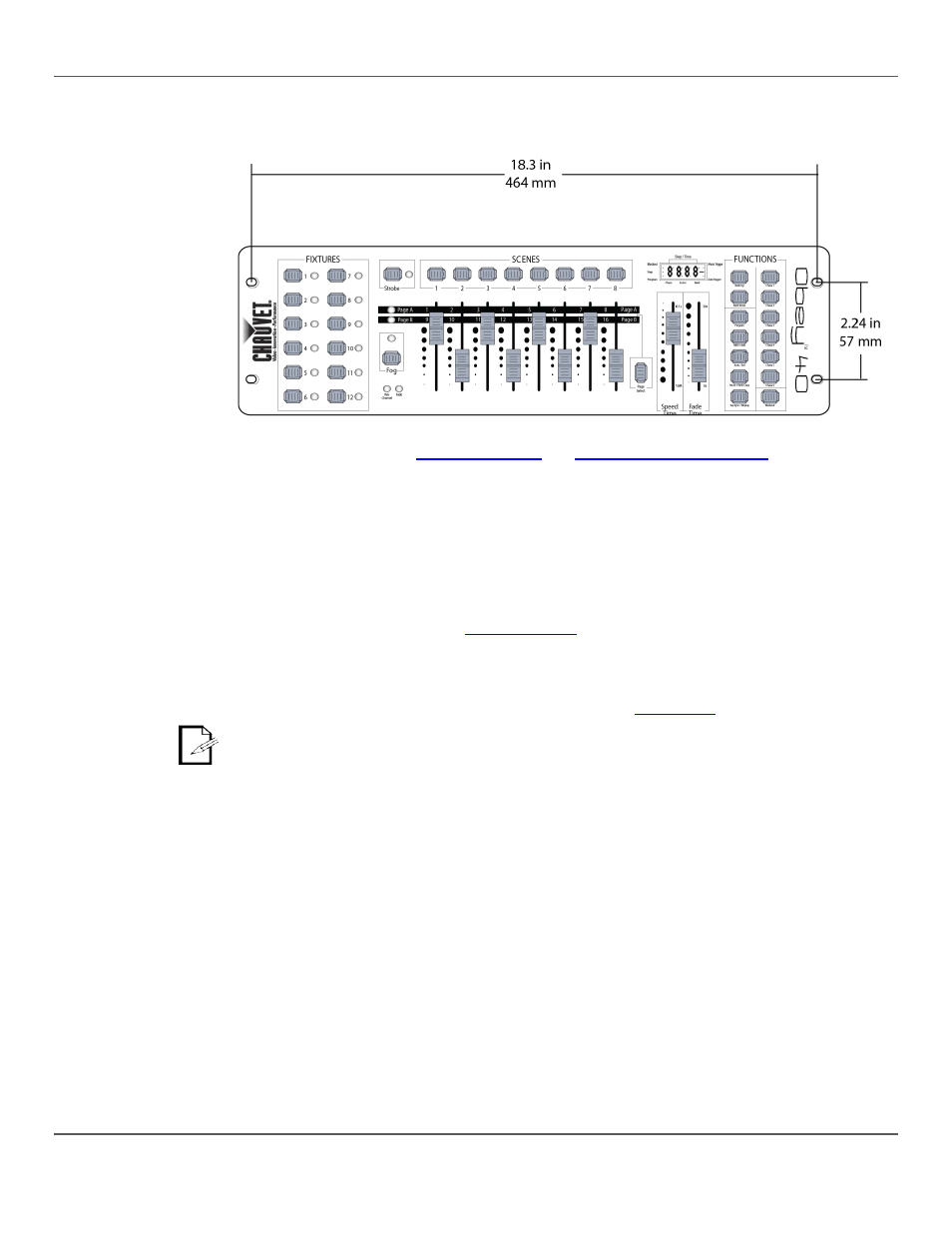 Montage, Montageab-messungen, Programmier-ungskonzepte | Programmier- ungskonzepte | Chauvet Obey 40 User Manual | Page 103 / 160