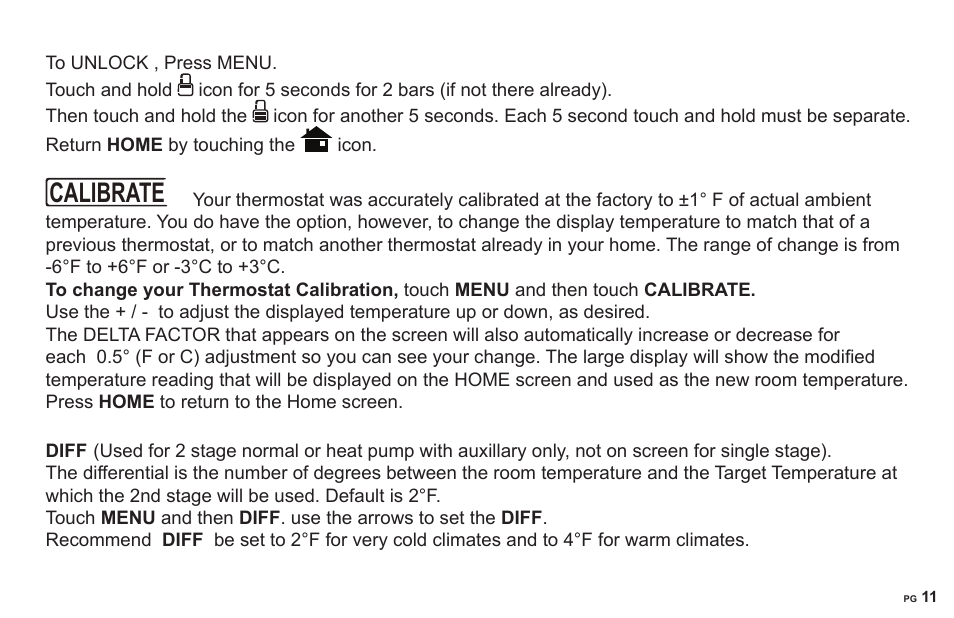 Calibrate | 3M 30 User Manual | Page 11 / 15