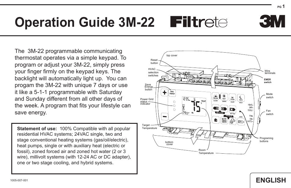 3M 22 User Manual | 9 pages