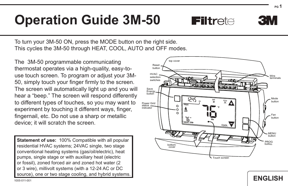 3M 50 User Manual | 16 pages