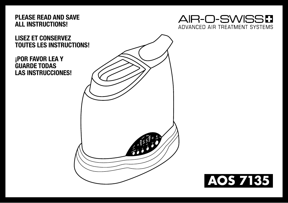Air-O-Swiss AOS 7135 User Manual | 52 pages