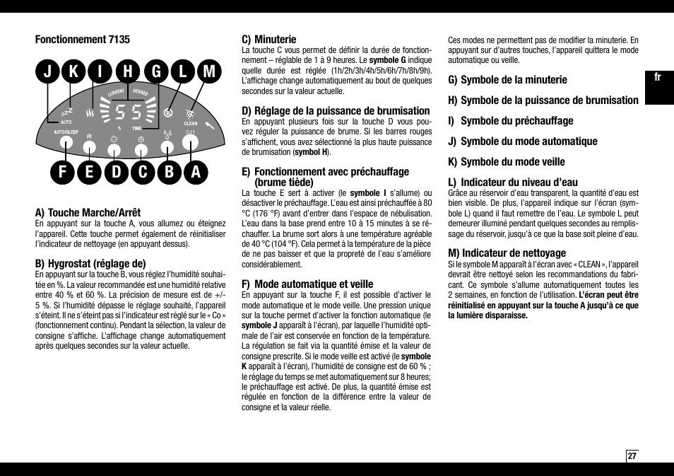 Air-O-Swiss AOS 7135 User Manual | Page 27 / 52