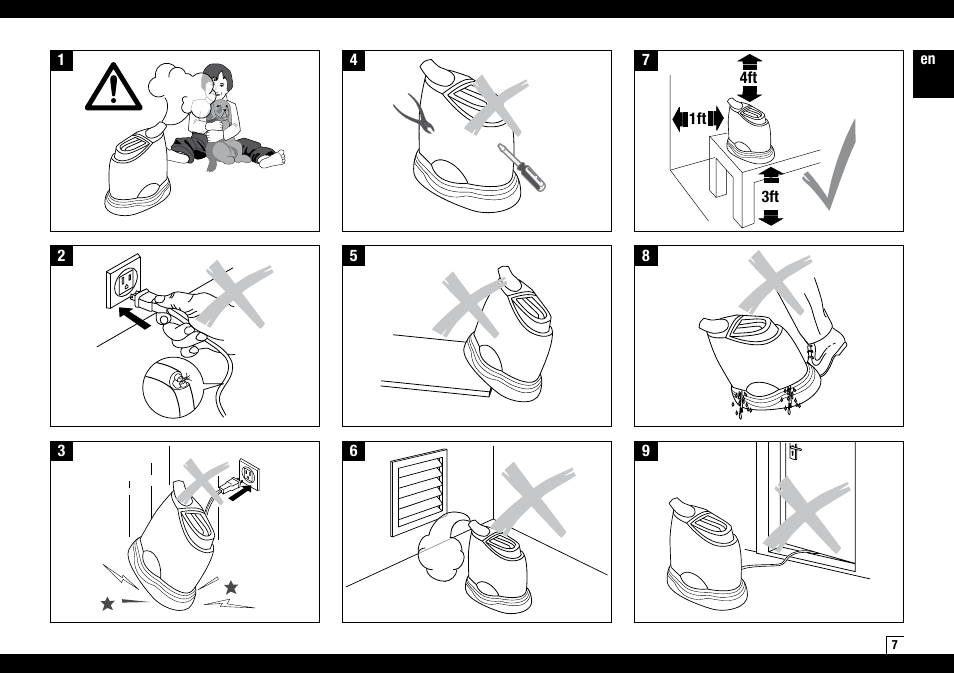 Air-O-Swiss AOS 7135 User Manual | Page 7 / 52