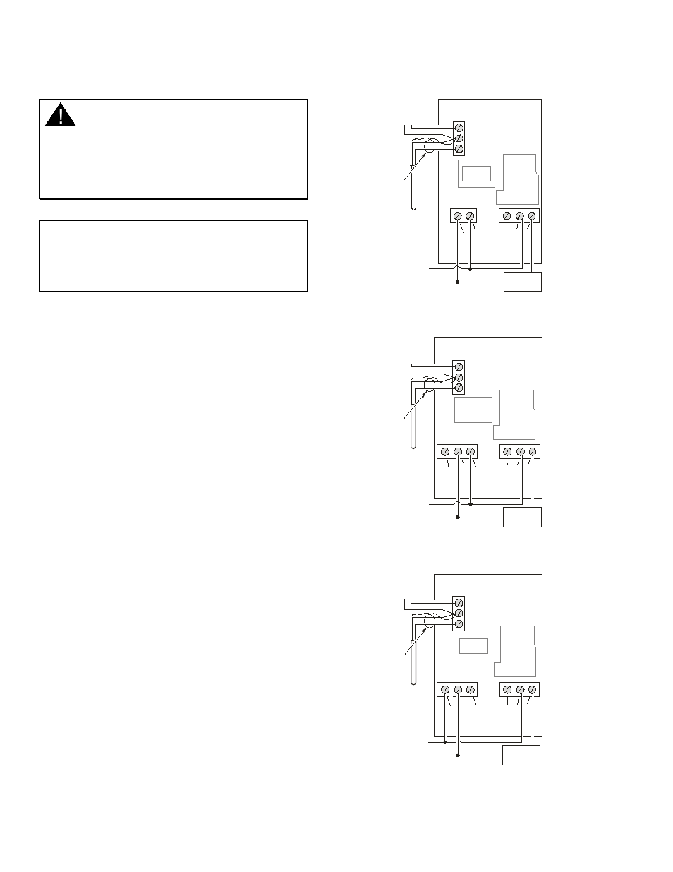 Wiring | Johnson Controls A419 Series User Manual | Page 6 / 12