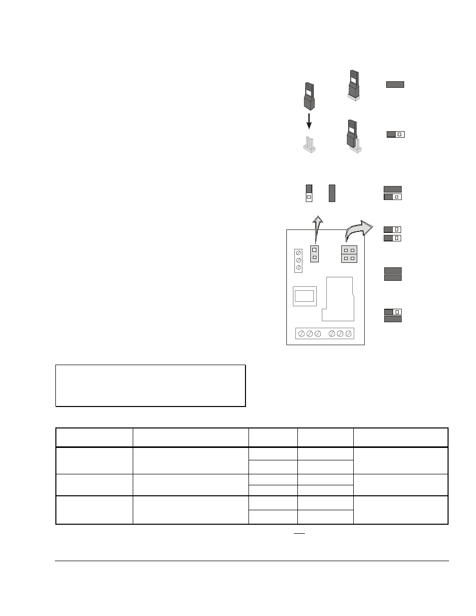 Adjustments, Positioning the jumpers, Figure 12 | D figure 13, Figure 13, E figure 13 | Johnson Controls A419 Series User Manual | Page 7 / 12