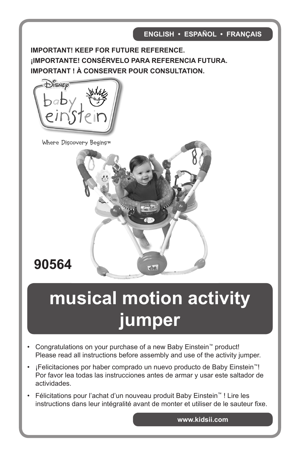 Baby Einstein 90564 User Manual | 32 pages