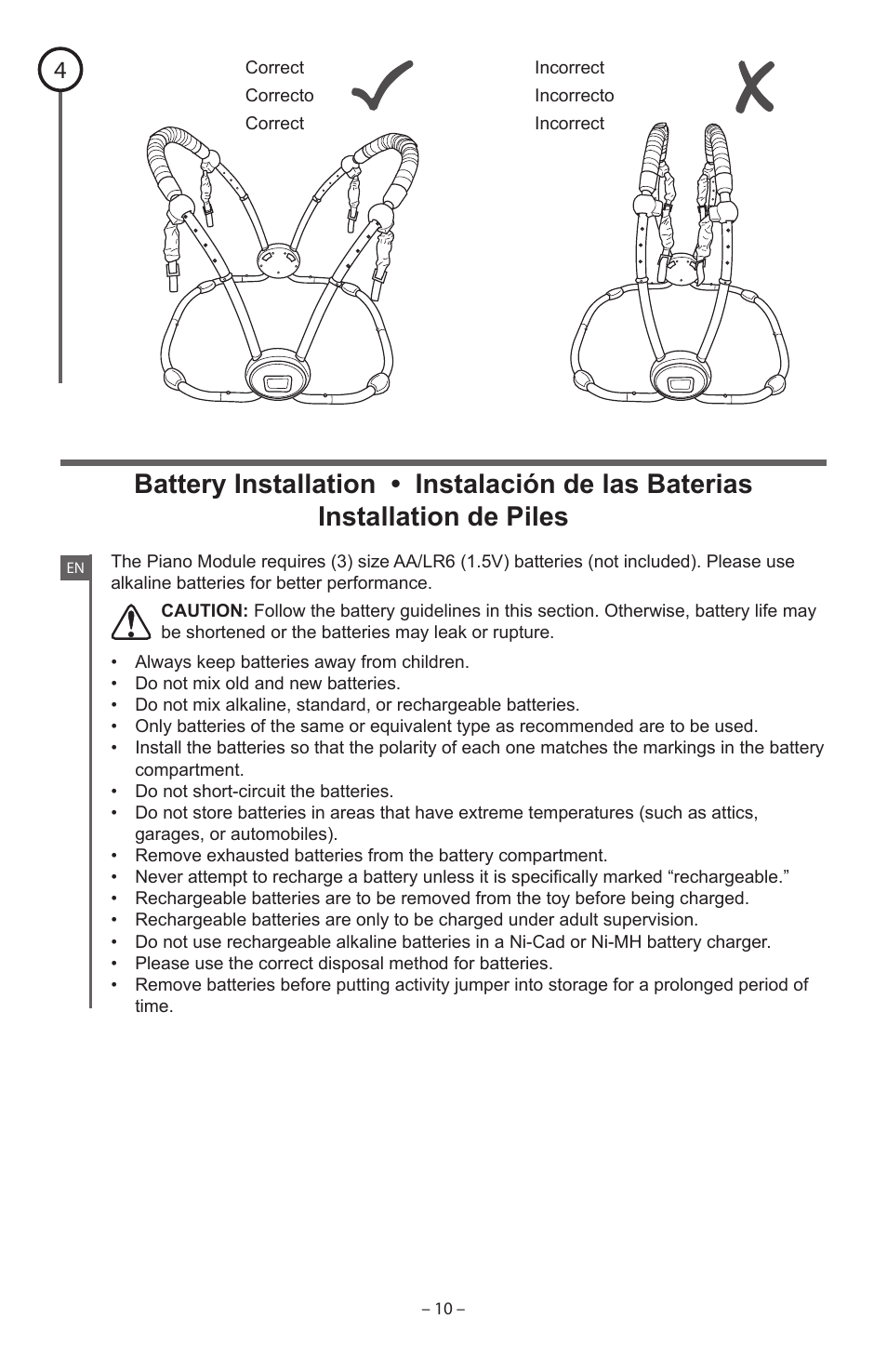 Baby Einstein 90564 User Manual | Page 10 / 32