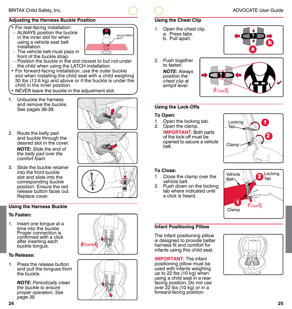 Ab 2 2 1 1 | Britax ADVOCATE User Manual | Page 15 / 52