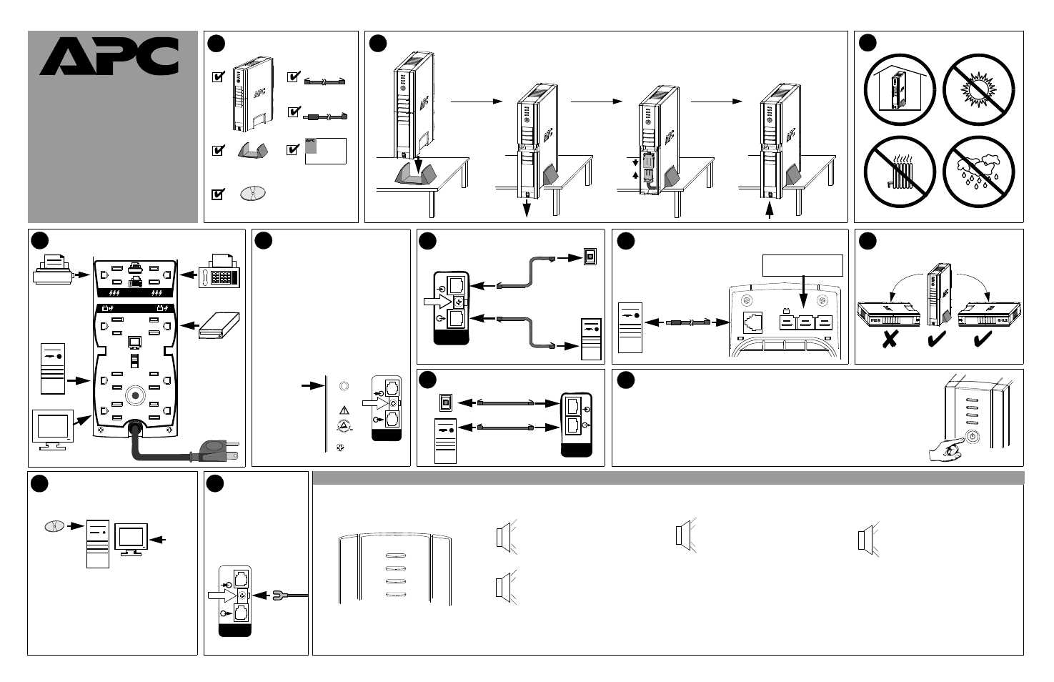 APC XS 1500 User Manual | 2 pages