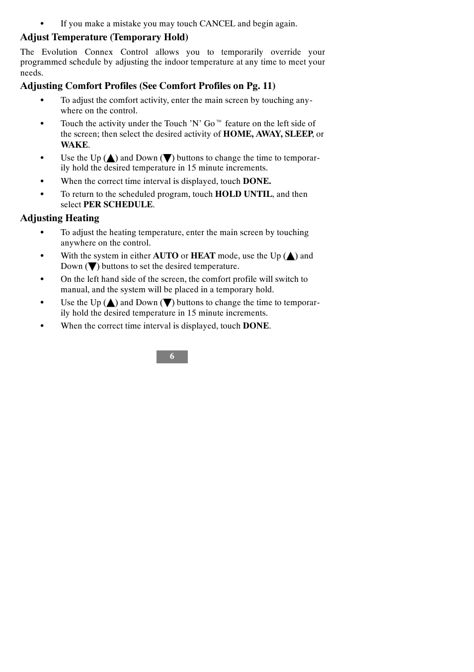 Bryant evolution thermostat SYSTXBBECW01-A User Manual | Page 12 / 68