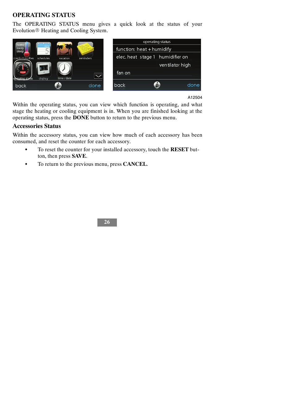 Bryant evolution thermostat SYSTXBBECW01-A User Manual | Page 32 / 68