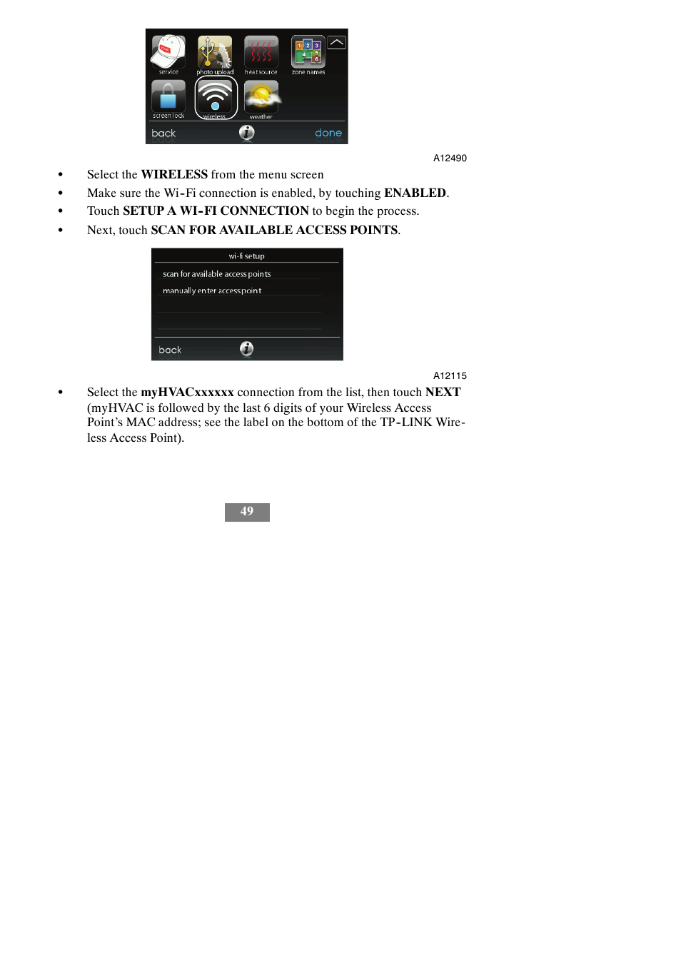 Bryant evolution thermostat SYSTXBBECW01-A User Manual | Page 55 / 68