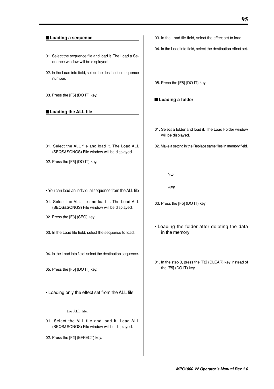 Akai MPC 1000 User Manual | Page 105 / 120