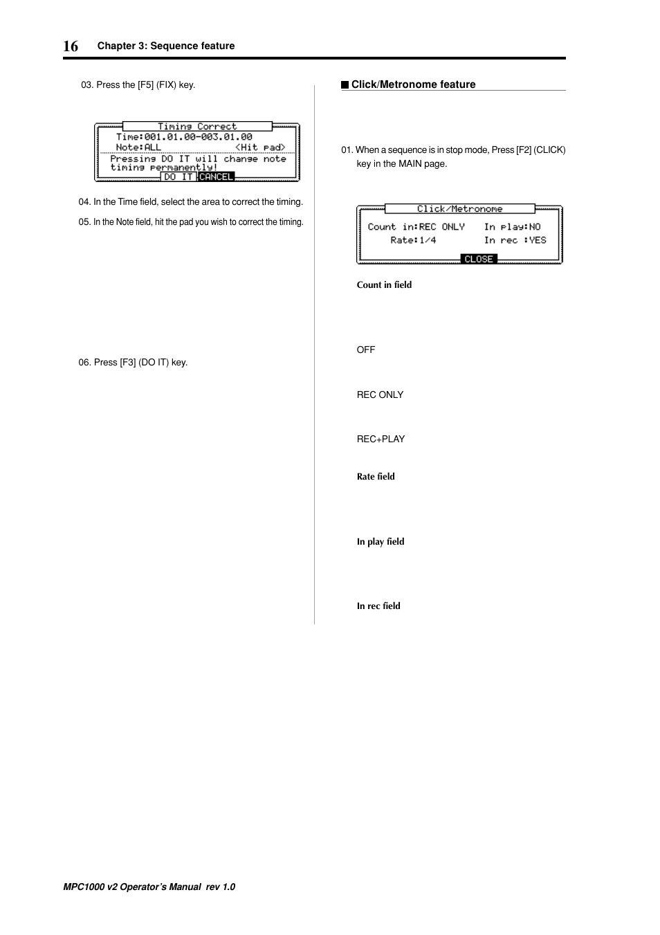 Akai MPC 1000 User Manual | Page 26 / 120