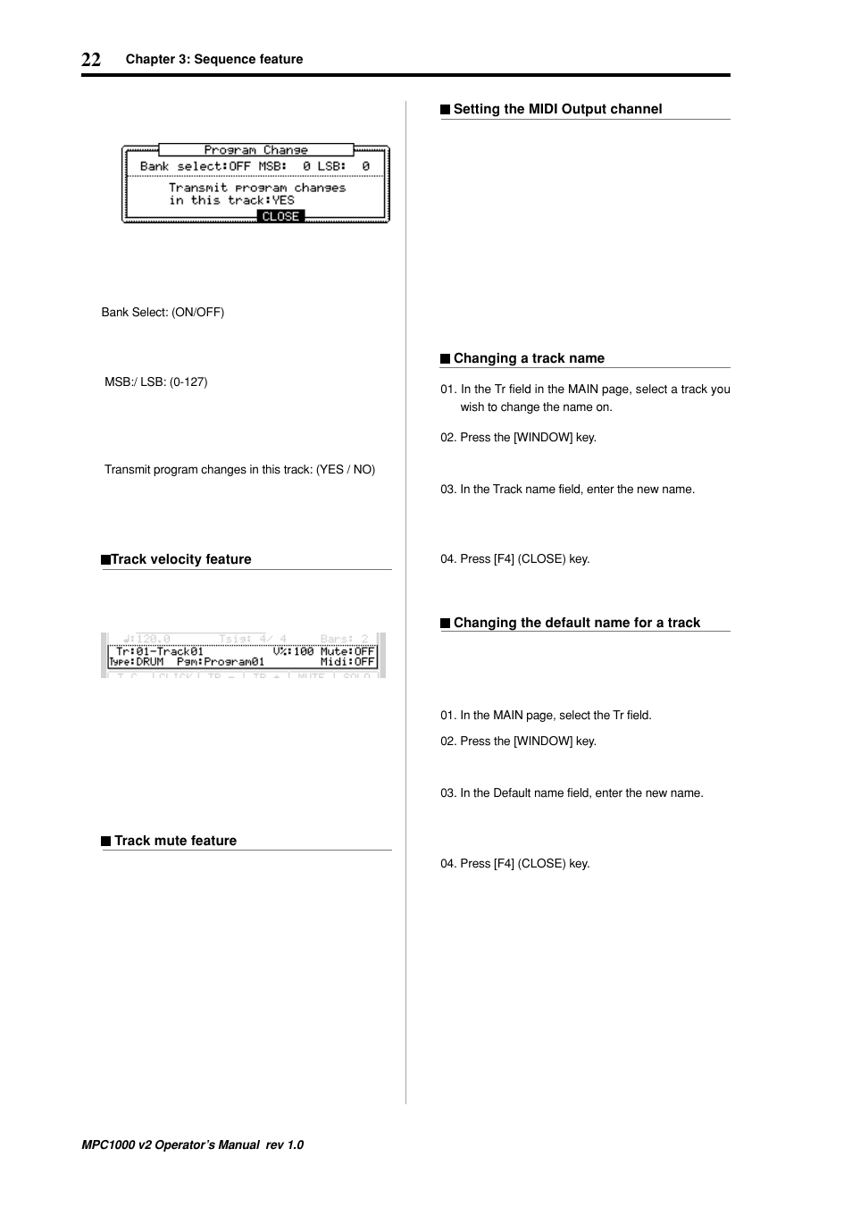 Akai MPC 1000 User Manual | Page 32 / 120