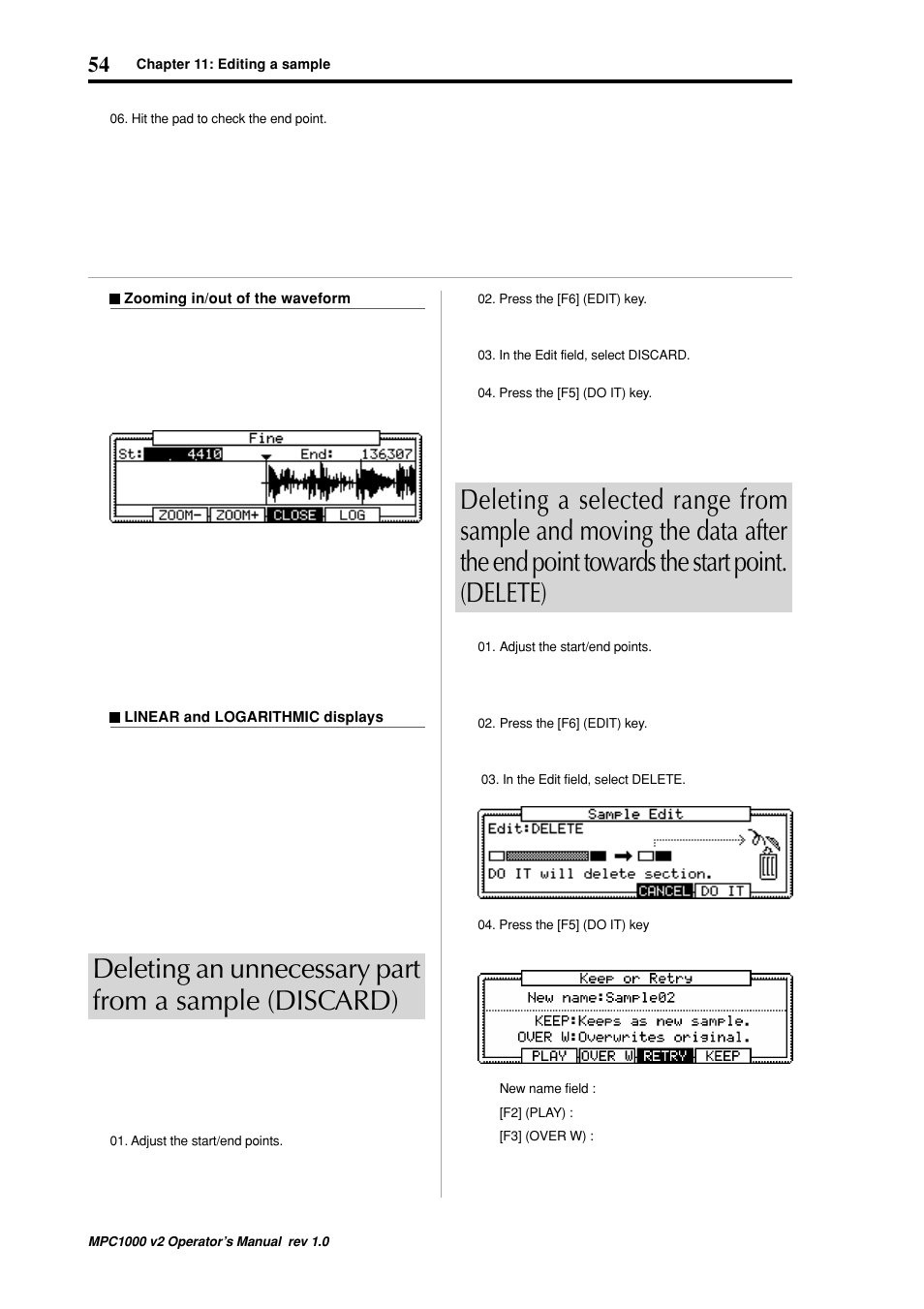 Akai MPC 1000 User Manual | Page 64 / 120