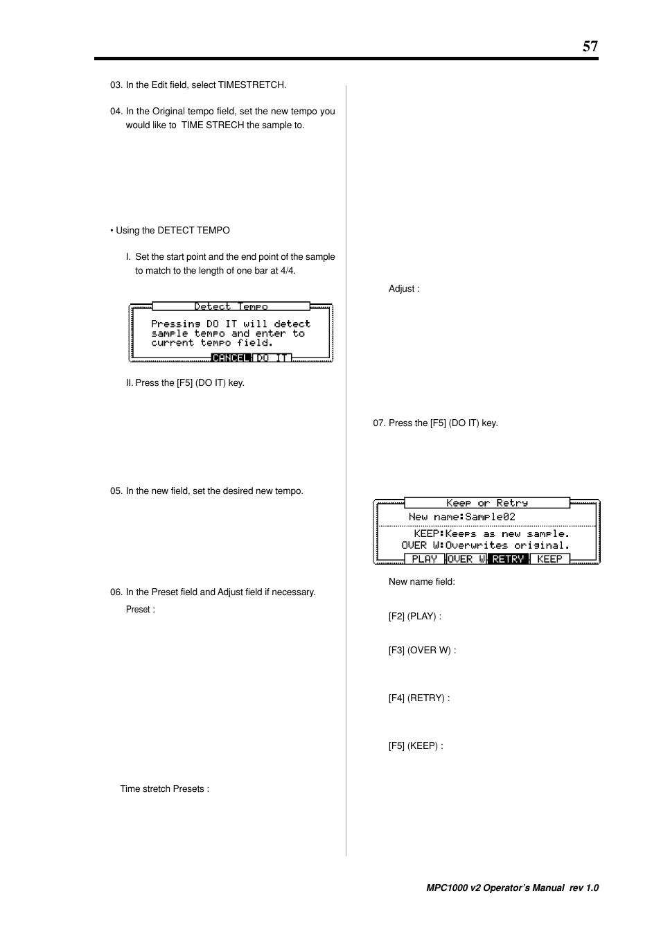 Akai MPC 1000 User Manual | Page 67 / 120