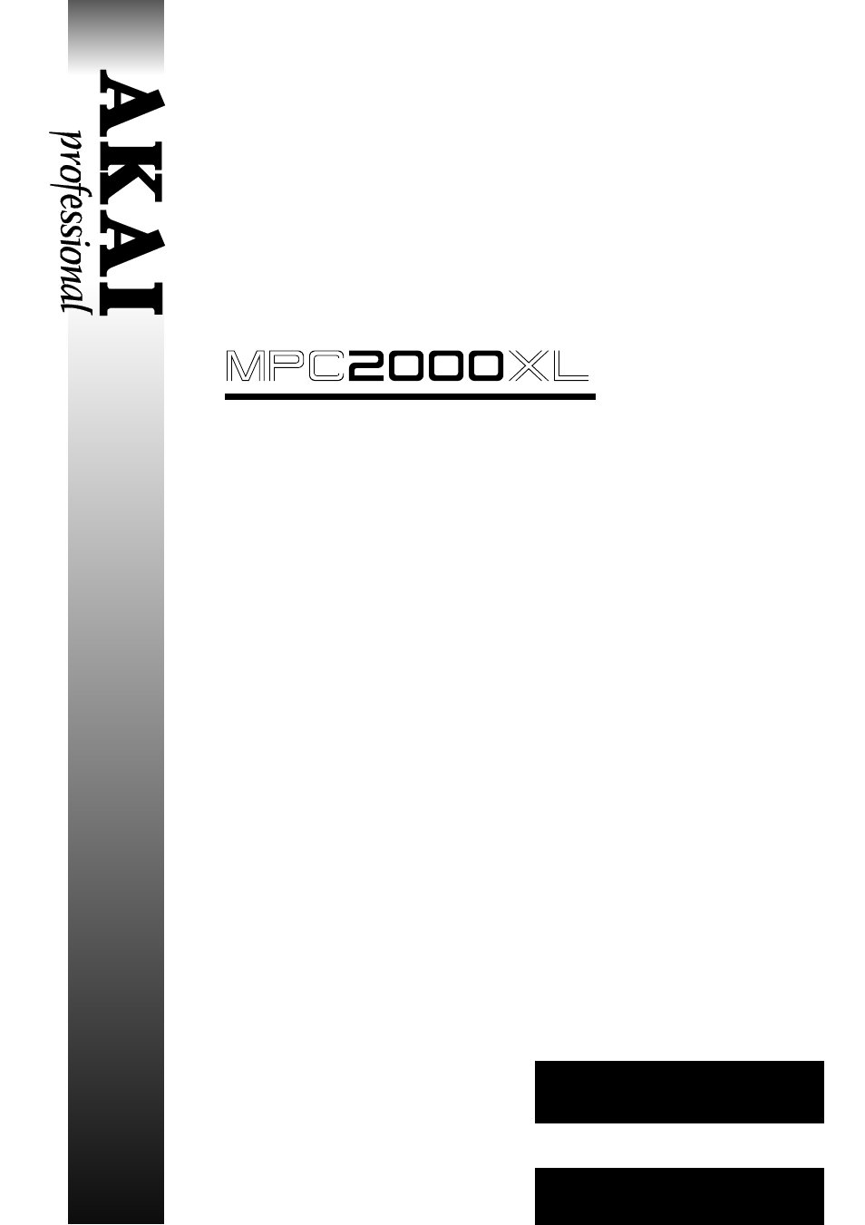 Akai MPC 2000xl User Manual | 208 pages