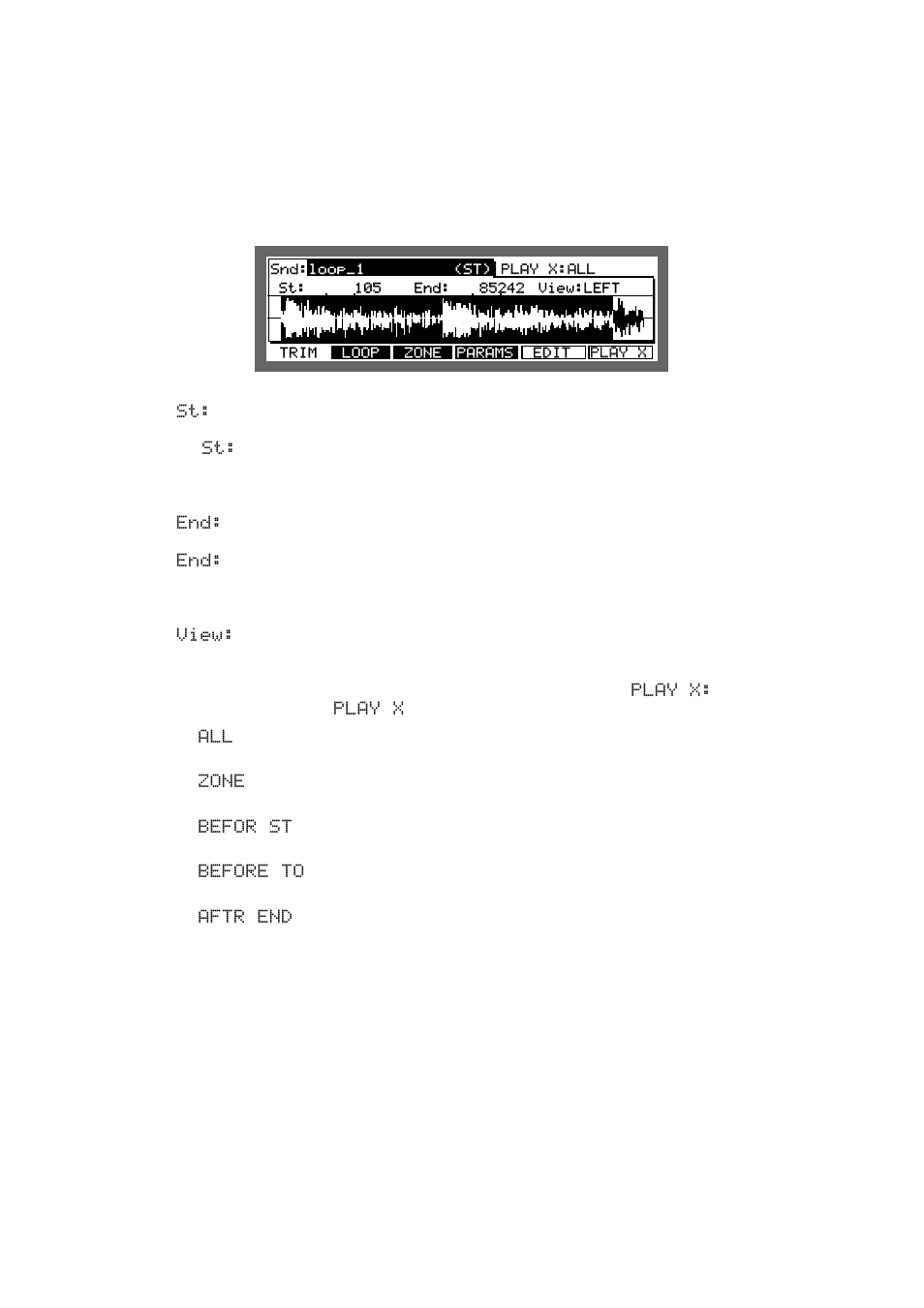 Trim mode | Akai MPC 2000xl User Manual | Page 109 / 208