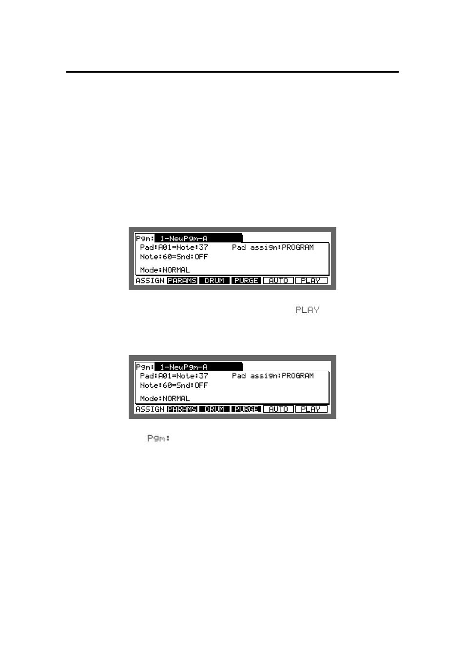 Selecting a program and assigning a sound, Selecting programs | Akai MPC 2000xl User Manual | Page 124 / 208