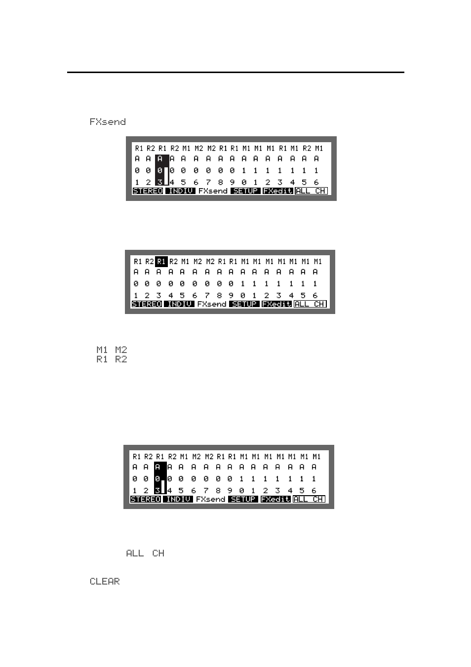 Sending effects, Setting the effect send level, Chapter 8: mixer functions page 133 | Akai MPC 2000xl User Manual | Page 144 / 208