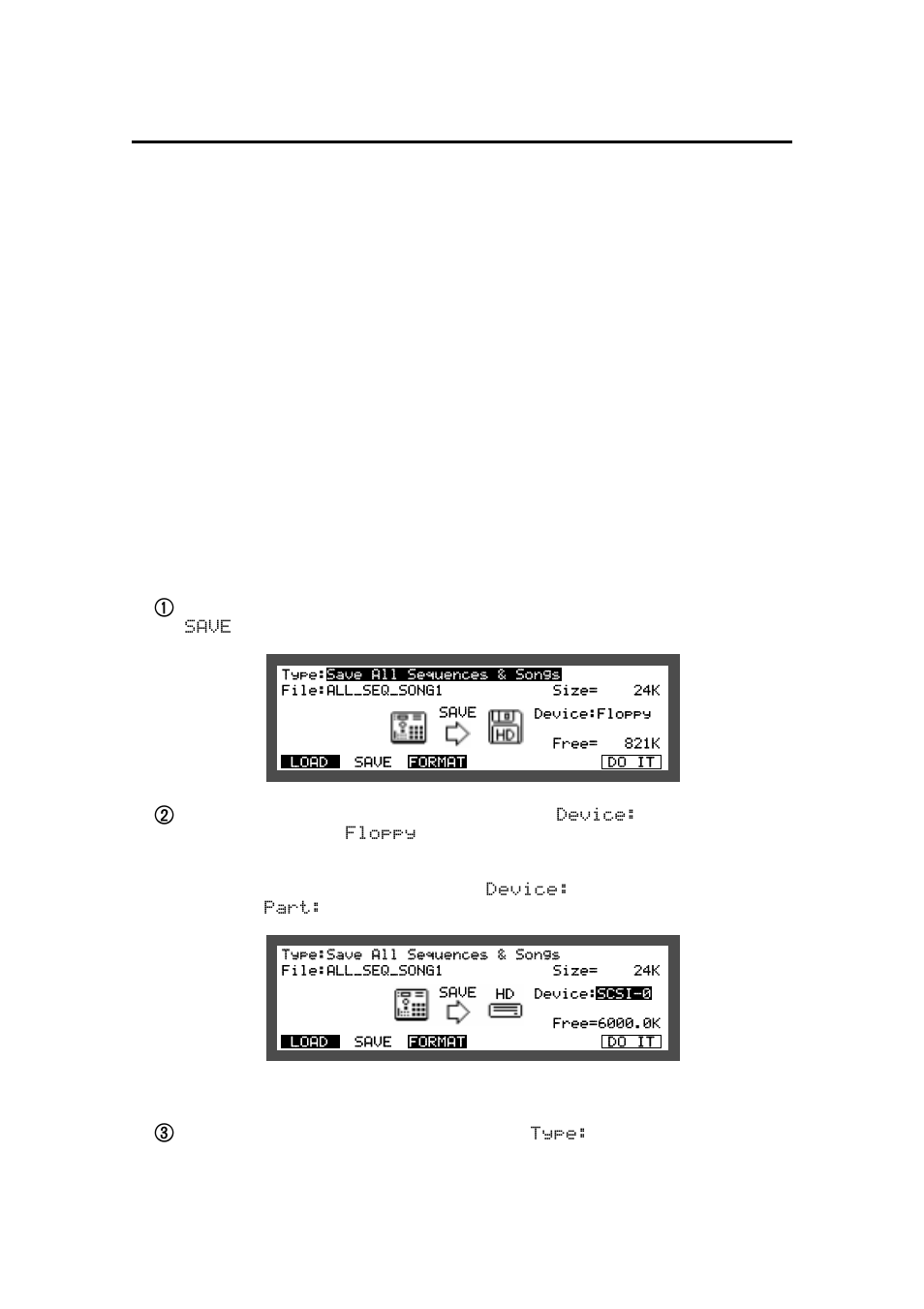 Saving the data | Akai MPC 2000xl User Manual | Page 167 / 208