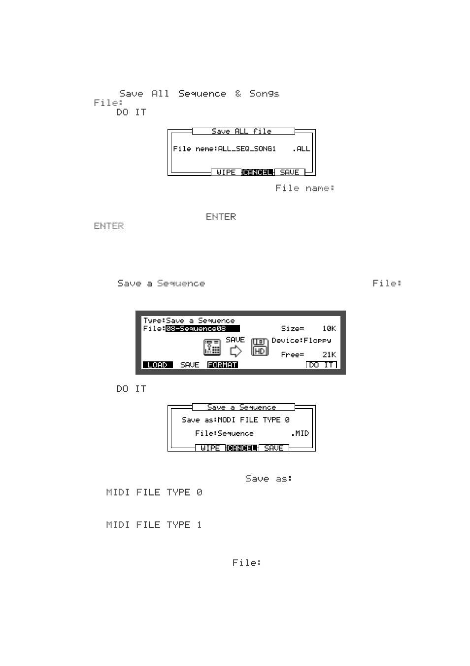 Akai MPC 2000xl User Manual | Page 168 / 208