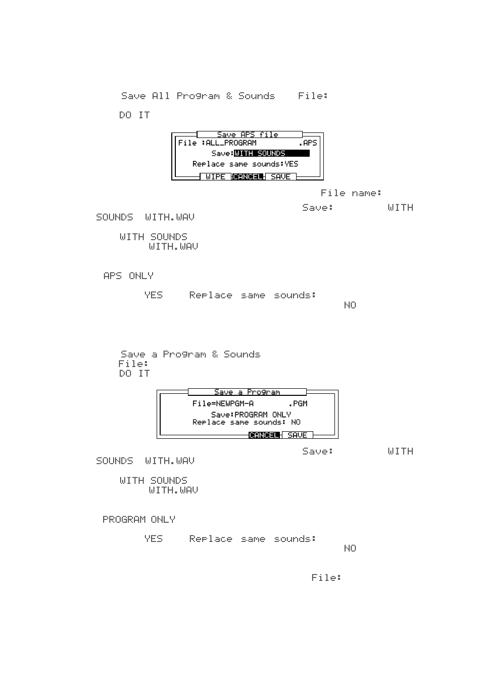 Akai MPC 2000xl User Manual | Page 169 / 208