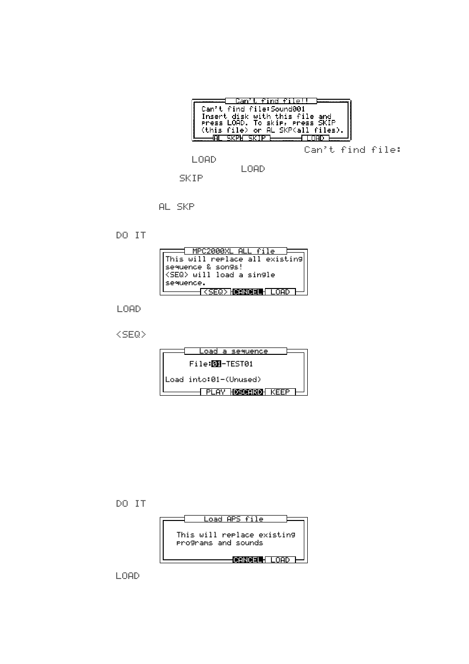 Akai MPC 2000xl User Manual | Page 178 / 208
